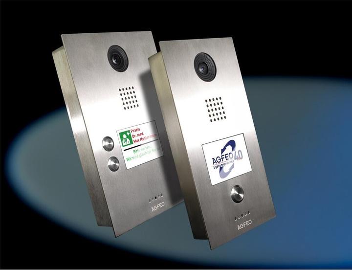 Produktbild Agfeo IP-Video TFE 2 - 8,89 cm (3.5 Zoll) - TFT - 480 x 320 Pixel - Edelstahl - IP65 - (Ethernet)