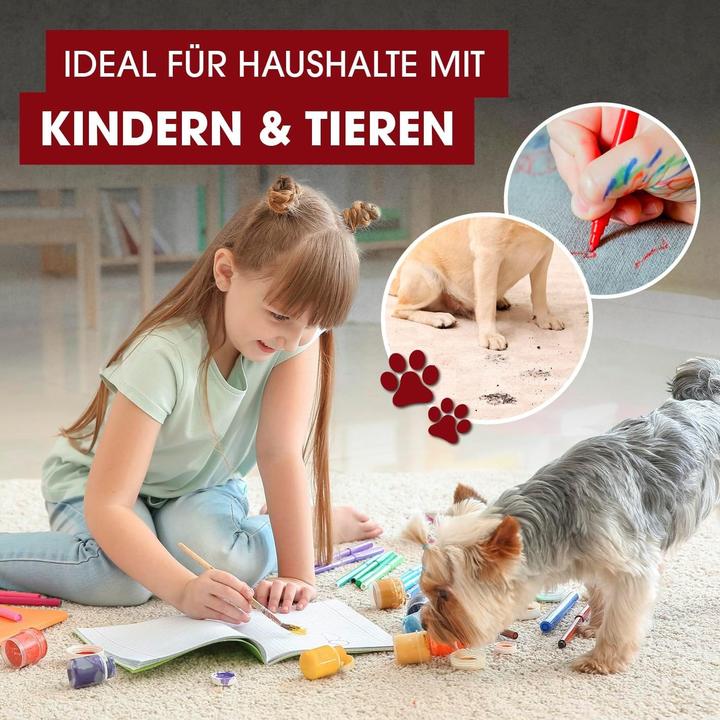 Produktbild CleanMaxx Kompakter Teppich- und Polsterreiniger mit Sprühfunktion und Dual-Tank-System