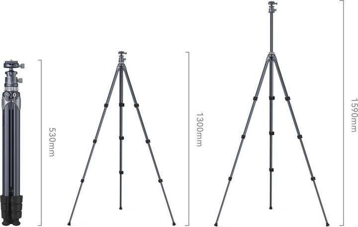 Produktbild SmallRig Lightweight Tripod AP 02 (Metall)