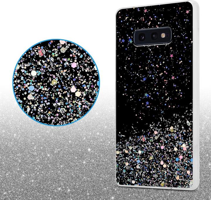 Produktbild Cadorabo TPU Cover funkelnder Glitter (Samsung Galaxy S10e)