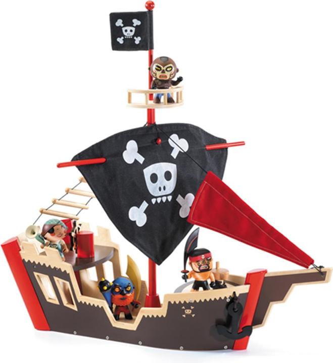 Djeco Arty pirates Ze piratesque boat