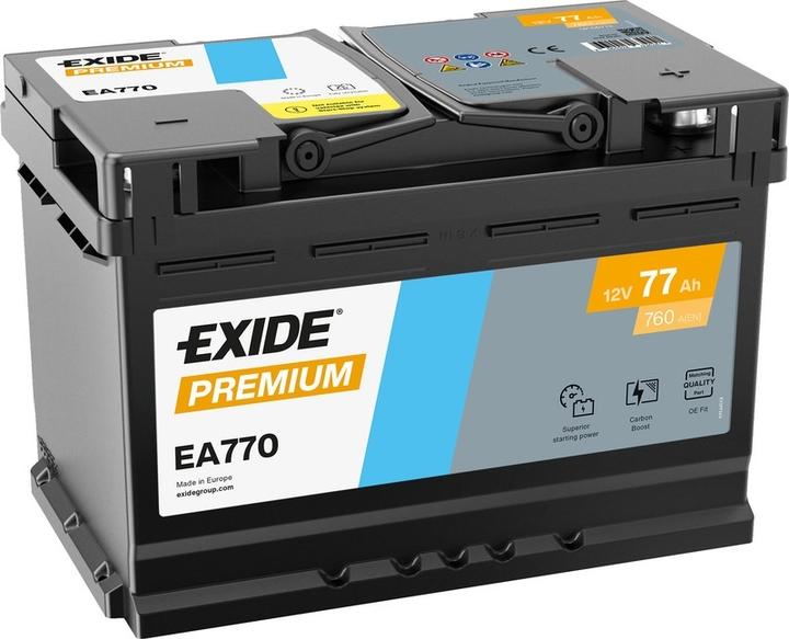 Produktbild Exide Premium Carbon Boost EA770 (12 V, 77 Ah, 760 A)
