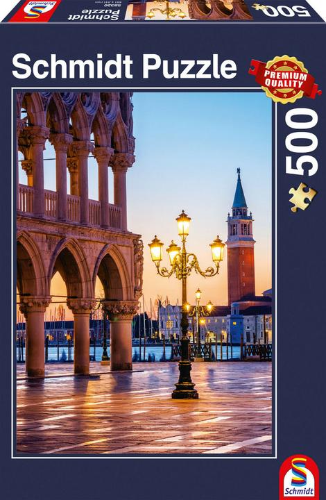 Produktbild Schmidt Spiele Ein Abend auf der Piazzetta Venedig 500 Teile (500 Teile)