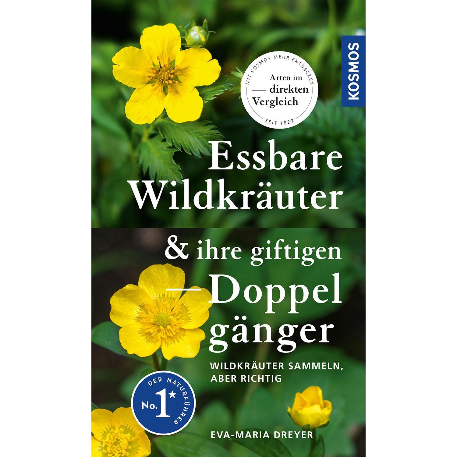 Essbare Wildkräuter und ihre giftigen Doppelgänger, Ratgeber von Eva-Maria Dreyer
