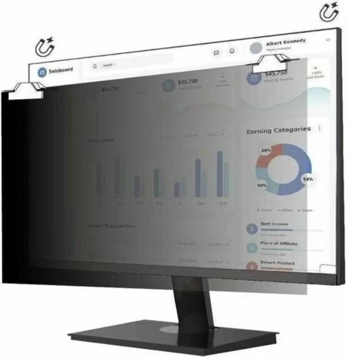 V7 SECUREVUE 21.5 IN PRIVACY FLTR (24.02", 16:9)