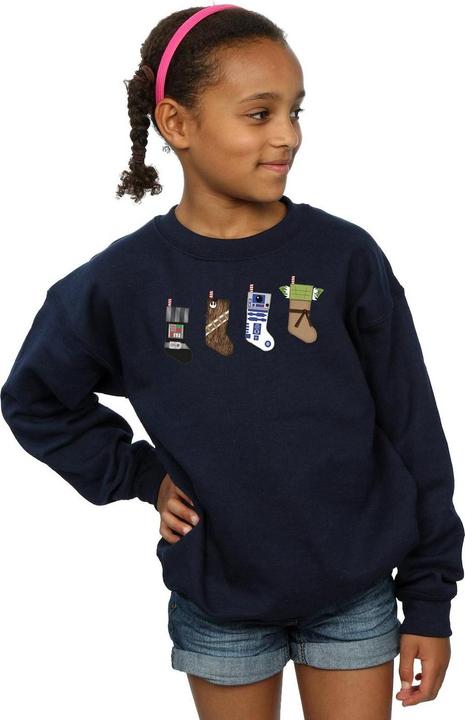 Produktbild Star Wars Christmas Stockings Sweatshirt Mädchen (116)