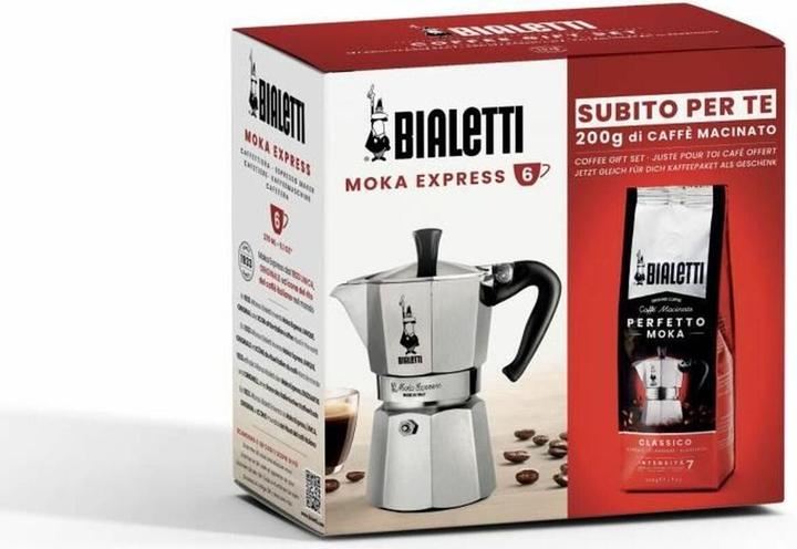 Actual product image Bialetti Bial Set MOKA 6 cups + 250g Perfetto Cl. | 0003545 (6 T.)
