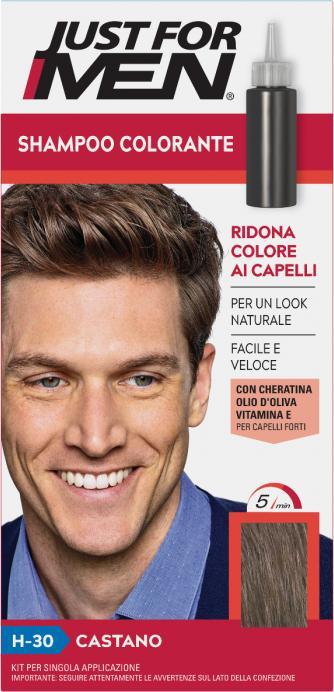 Actual product image Vari Just For Men Chestnut Colour Shampoo for Men