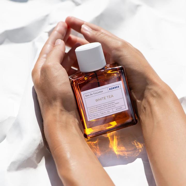 Actual product image Korres Eau De Toilette White Tea Women's Fragrance 100ml (Eau de toilette, 100 ml)