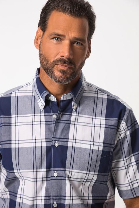 Produktbild JP1880 JP 1880 Karohemd, Tracht, Halbarm, Buttondown-Kragen, Modern Fit (7XL)