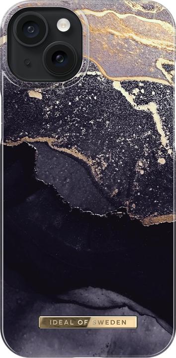 Produktbild iDeal Of Sweden Designer Hard-Cover Golden Twilight Marble (Apple iPhone 15 Plus)