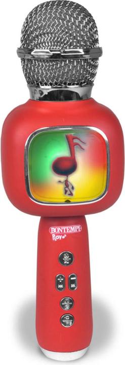 Productafbeelding Bontempi Karaokemicrofoon rood