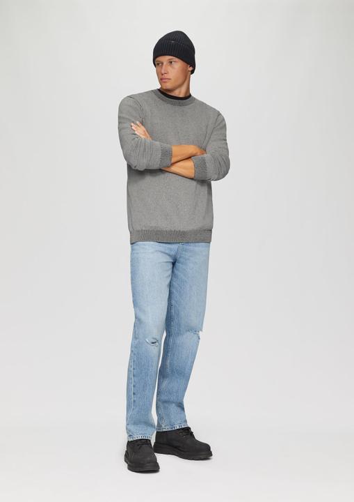 Produktbild S.Oliver Strickpullover Strickpullover in melierter Optik (S)