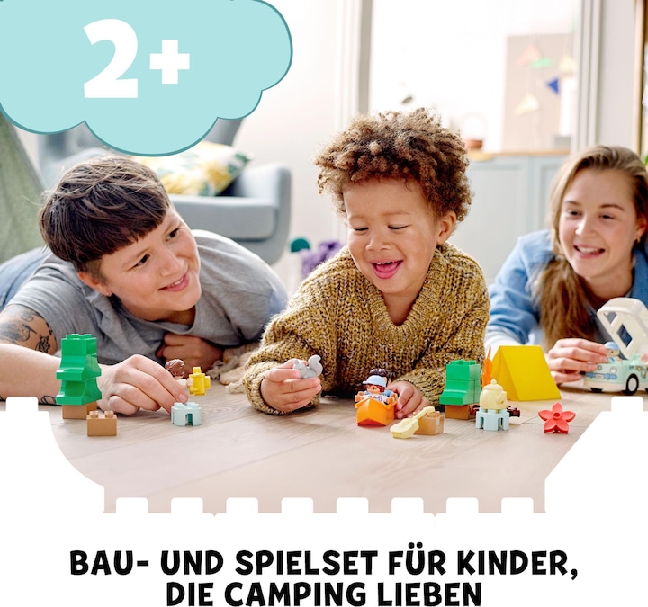 Produktbild LEGO Familienabenteuer mit Campingbus (10946)