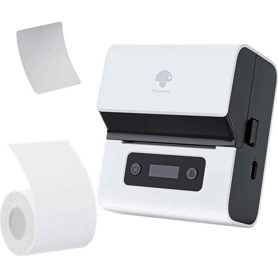 Phomemo M221 draagbare labelprinter (grijs-zwart) - kopen bij