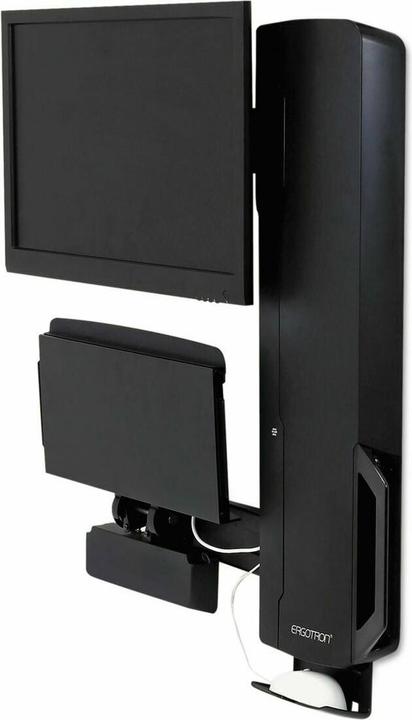 Actual product image Ergotron Sit-Stand Vertical Lift, High Traffic Area - Mounting Kit (Wall Mount, Handg (Wall, 24", 13.60 kg)