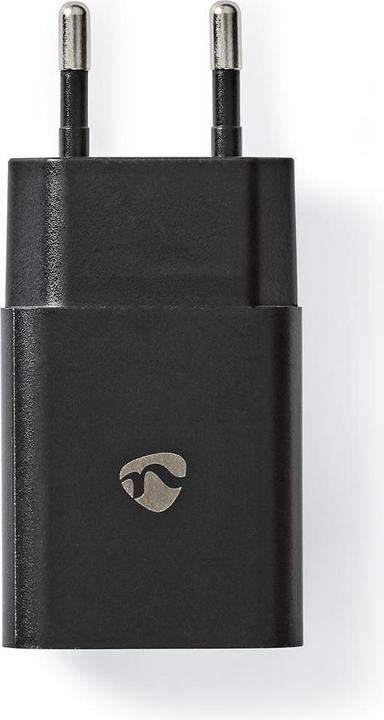 Produktbild Nedis Netzladegerät 12 W 1x 2.4 A A - Anzahl der Ausgänge: 1, USB-A, USB Type-C™ (Lose) Kabel, Singl (12 W, 1 Port)