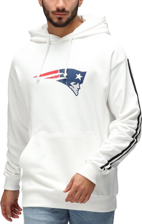Immagine prodotto Recovered Re:covered Felpa con cappuccio in pile - NFL New England Patriots ecru - M (M)