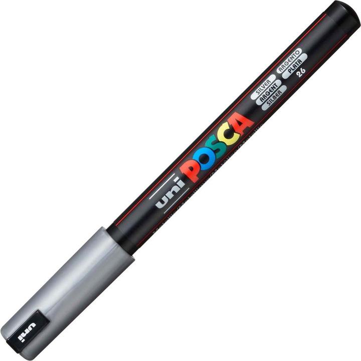 Immagine prodotto Posca Marchio PC-1MR Fineliner (Argento, 0.70 mm, 1 x)