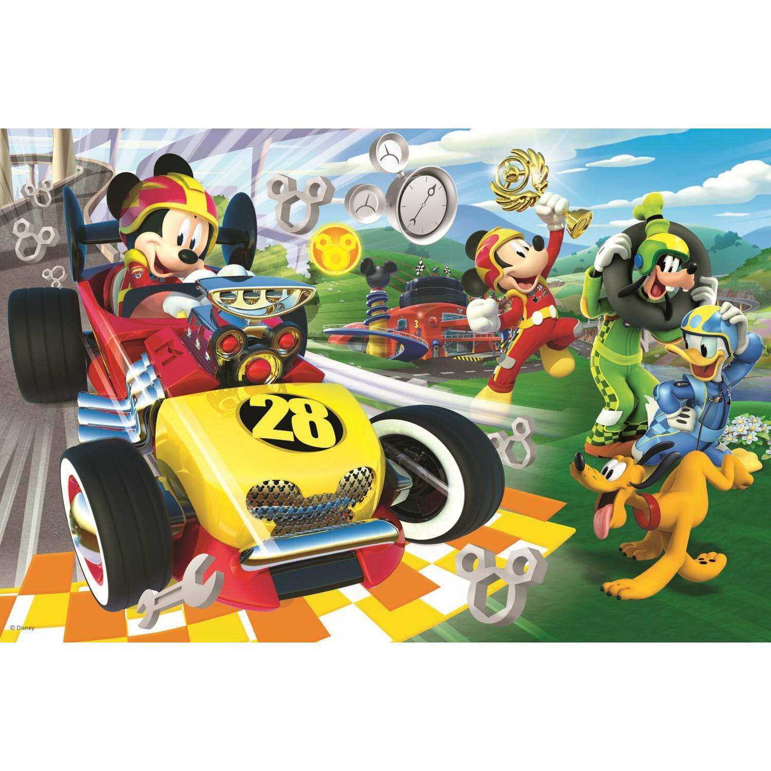 Thumbnail - Trefl Puzzle Mickey und die Rennfahrer 60 Teile