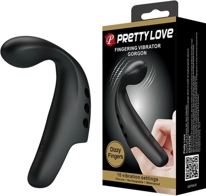 Actual product image Pretty Love Dizzy Fingers Gorgon Black