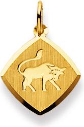 Image du produit Natsumi Schmuck Pendentif signe astrologique Taureau en or jaune 18K/750 (750/18 K Or jaune)
