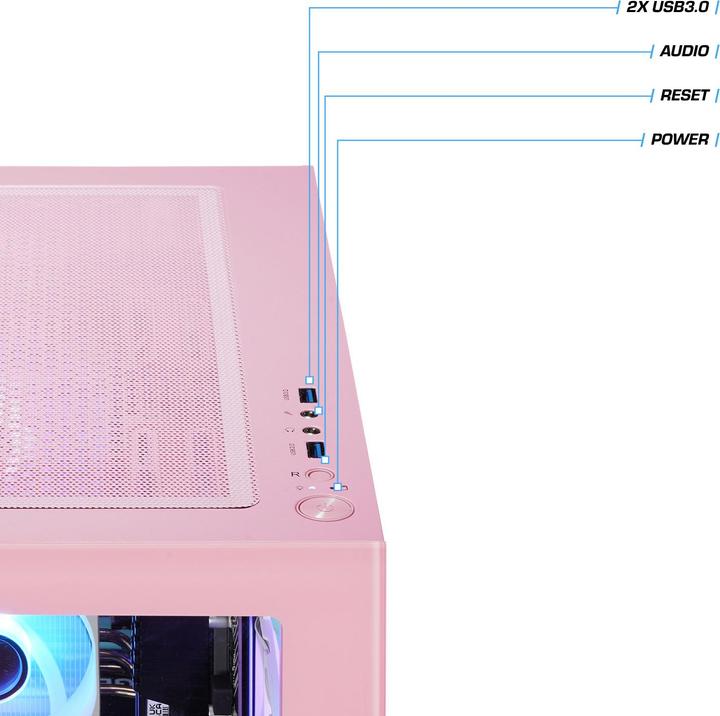 Produktbild Kiebel Zindarella IX (1000 GB, 32 GB, AMD Ryzen 7 9700X, GeForce RTX 5070)