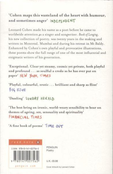 Produktbild Book of Longing (Englisch, Leonard Cohen, 2007)