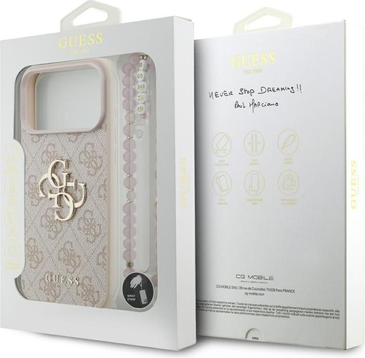 Actual product image Guess Hardcase 4G Classic Logo mit Riemen (Apple iPhone 17 Pro Max)