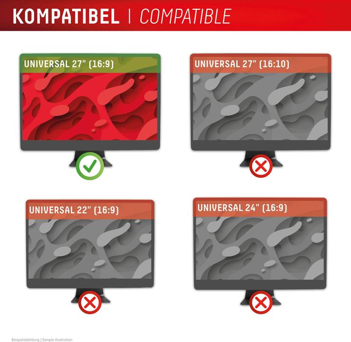 Produktbild Displex Privacy Safe, Desktop Monitor Blickschutzfilter (27.44", 16 : 9)