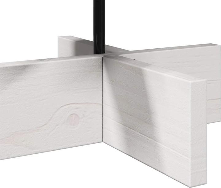 Immagine prodotto vidaXL Albero di Natale in legno Albero di Natale in legno bianco 100cm in legno di pino massiccio