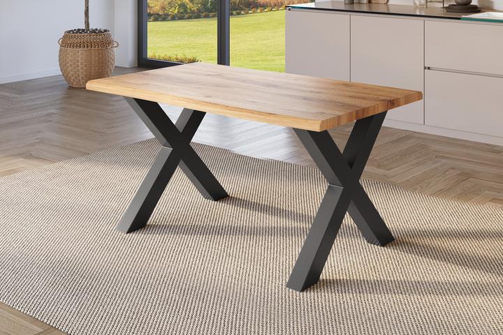 Image du produit SAM JULIUS Baumkante massiv Mdf (140 x 80 x 77 cm)