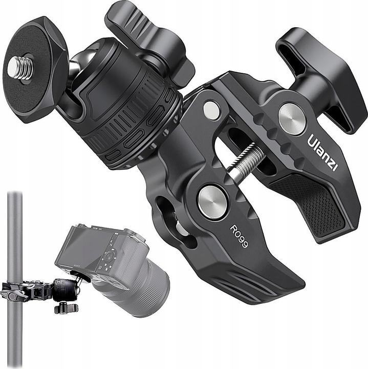 Produktbild Ulanzi R099 Klammer mit Kugelgelenk (Kugelkopf)