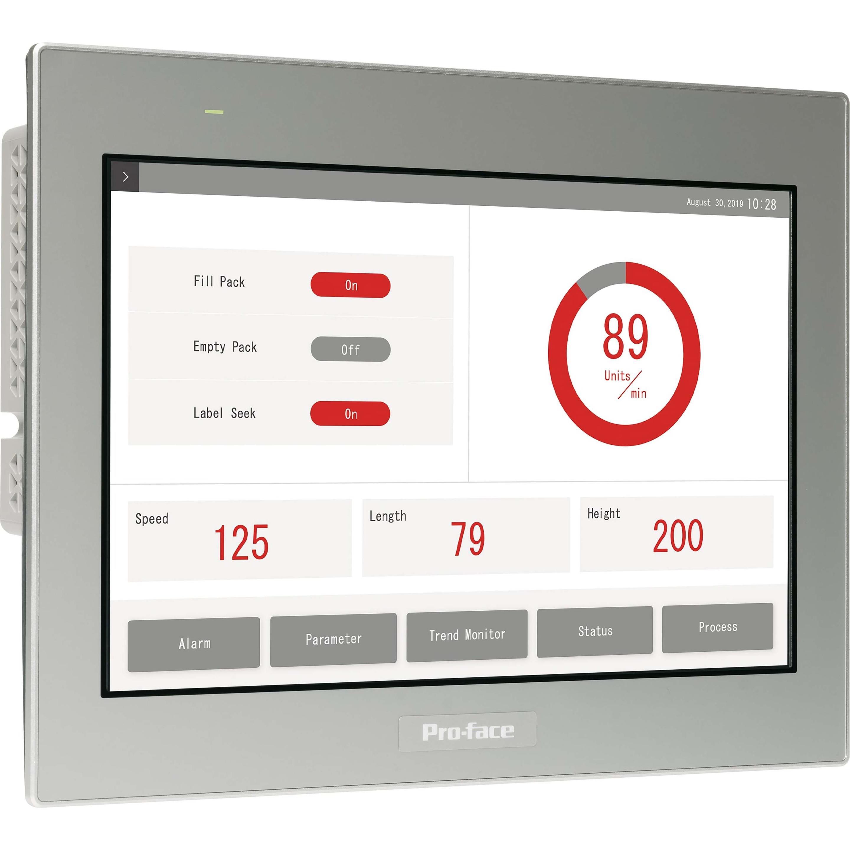 Schneider Electric, Energiemessgerät, Touch-Panel