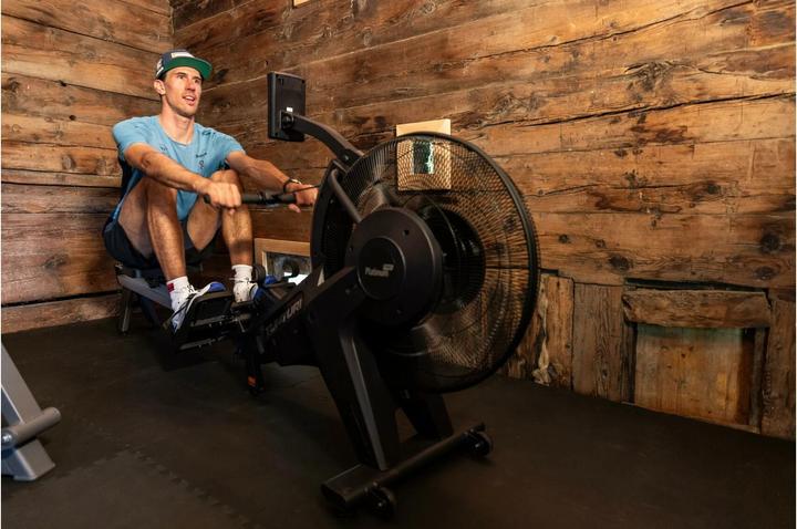 Actual product image Tunturi Platinum PRO Air Rower Rudergerät