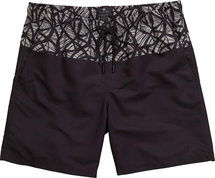 Actual product image Jay-Pi swim shorts, beachwear, elasticated waistband, all-over print, up to 8 XL (8)