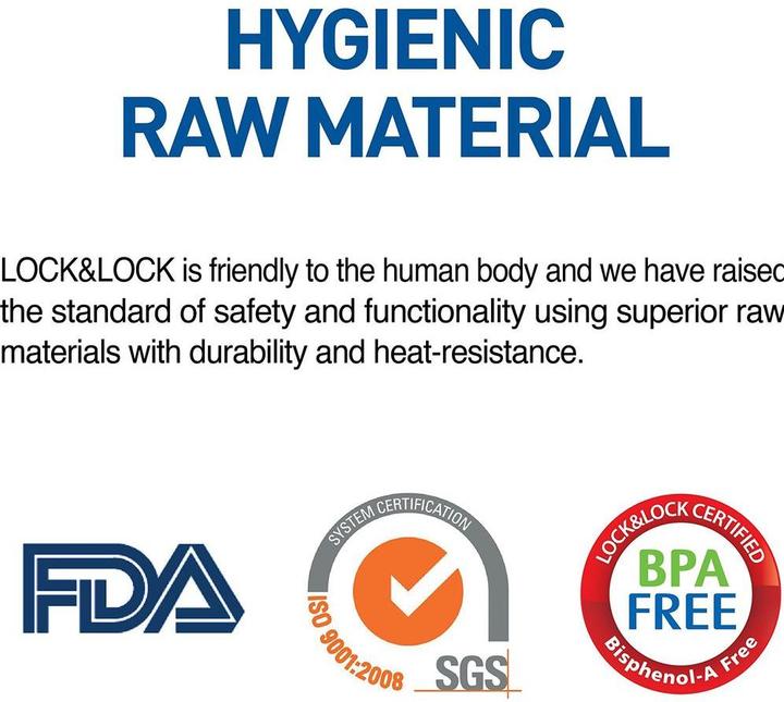 Actual product image Lock & Lock Classic Square (0.86 l)