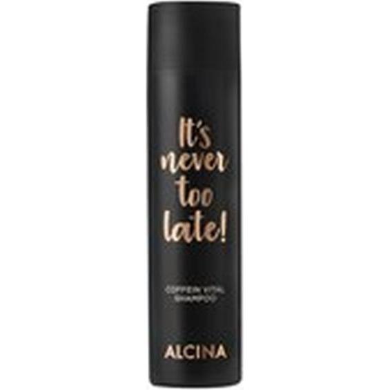 Alcina, Shampoo, It's Never Too Late Caffeine Vital Shampoo 1250ml per capelli diradati o tendenti alla perdita di (1250 ml, Shampoo liquido)