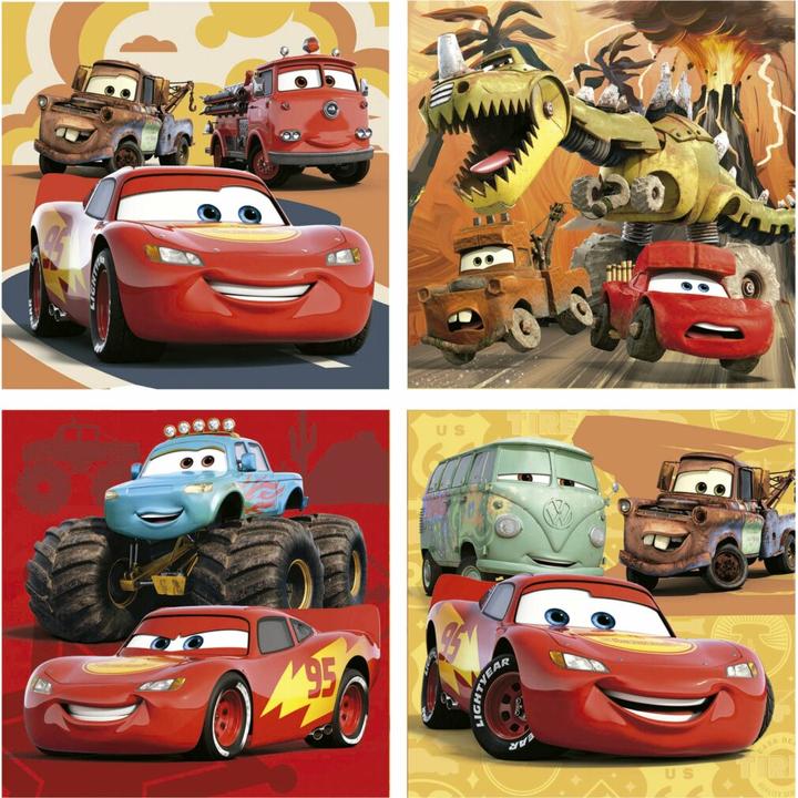Produktbild Educa Παζλ Progressive Cars 12+16+20+25 Case EDU19677 (73 Teile)