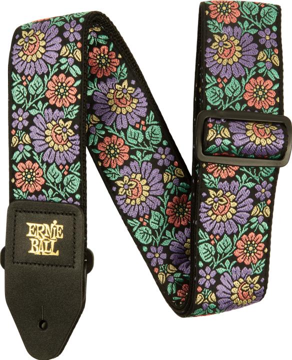 Ernie Ball Gitarrengurt, Jacquard, Evening Bloom (Instrumentengurt)