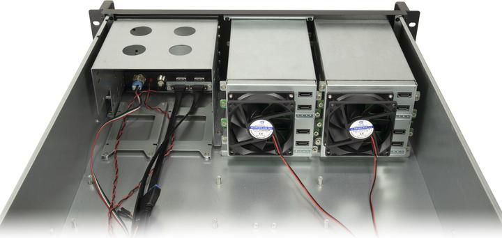 Image du produit Intertech Inter-Tech 48.3cm IPC 3U-3508 3HE STORAGE o.PSU