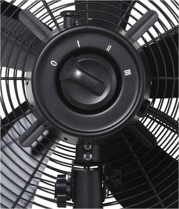 Actual product image Sygonix Standventilator 50 W (Ø x H) 445 mm x 1200 mm Schwarz (64 dB)