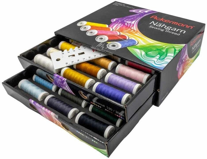 Actual product image Ackermann Sewing thread box (200 m)