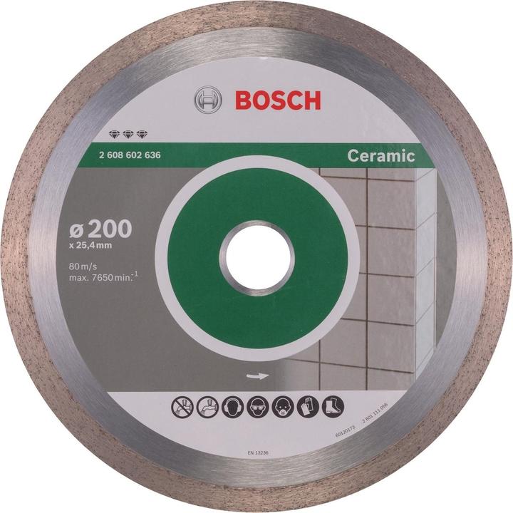 Produktbild Bosch Professional Zubehör PRO Ceramic Diamanttrennscheibe, 200 x 25,4 mm