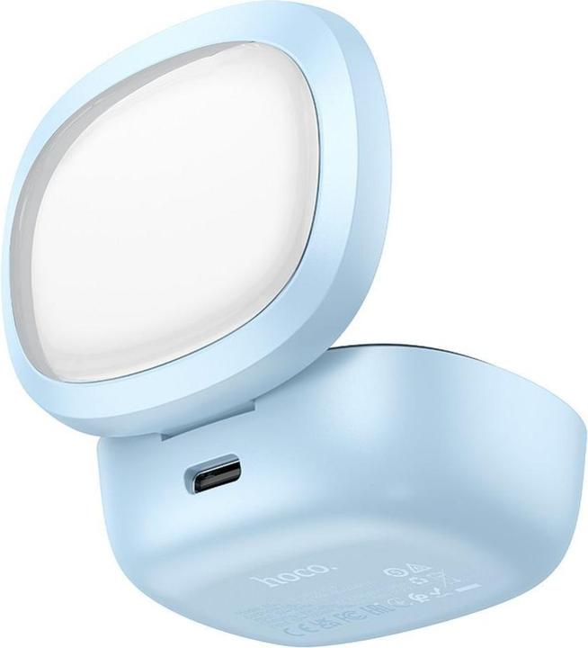 Actual product image Hoco Wireless headphones wireless bluetooth earphones TWS EQ6 blue (7 h, Wireless)