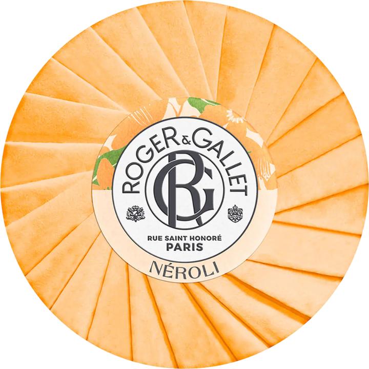 Bergamot, Cedar wood, Lemon, Myrtle, Neroli, Orange blossom, Petitgrain, Rosemary, Sandalwood