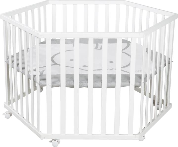 Actual product image Roba Playpen 6-cornered Miffy (118.50 cm, 103.50 cm, MDF)
