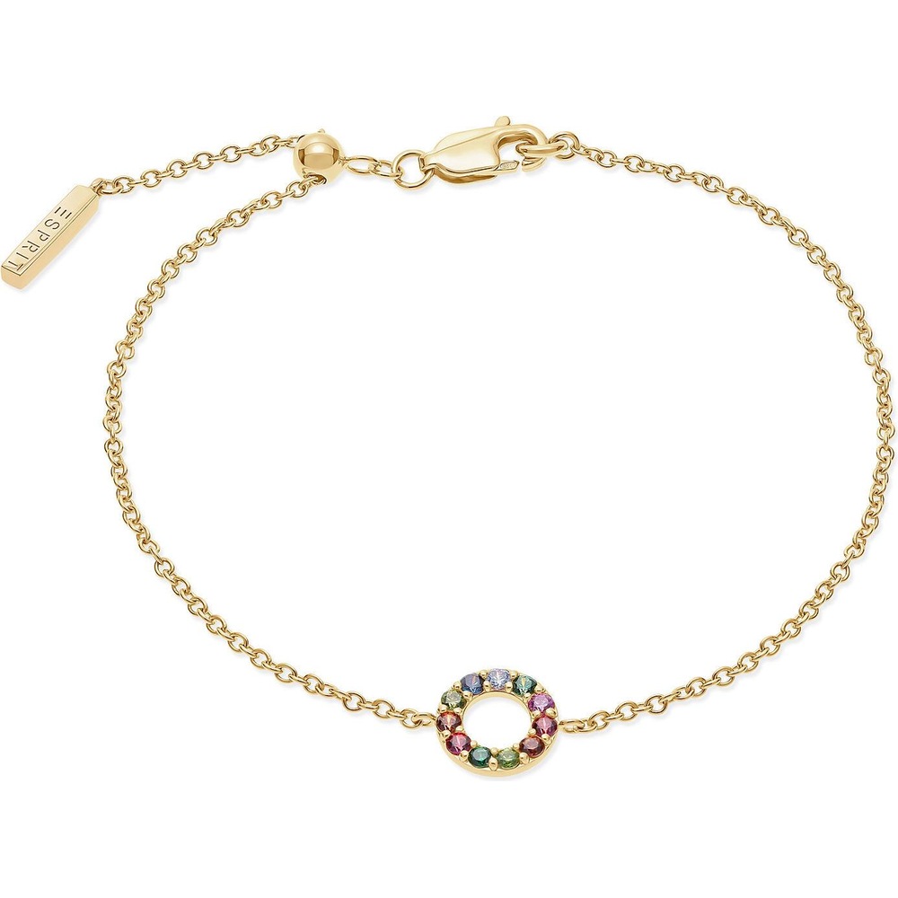 Esprit, Armschmuck, Armband Color Circle, (20 cm, 925er Silber)