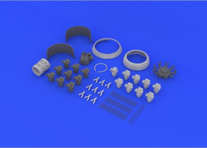 Actual product image Eduard F4U-1D for Tamiya