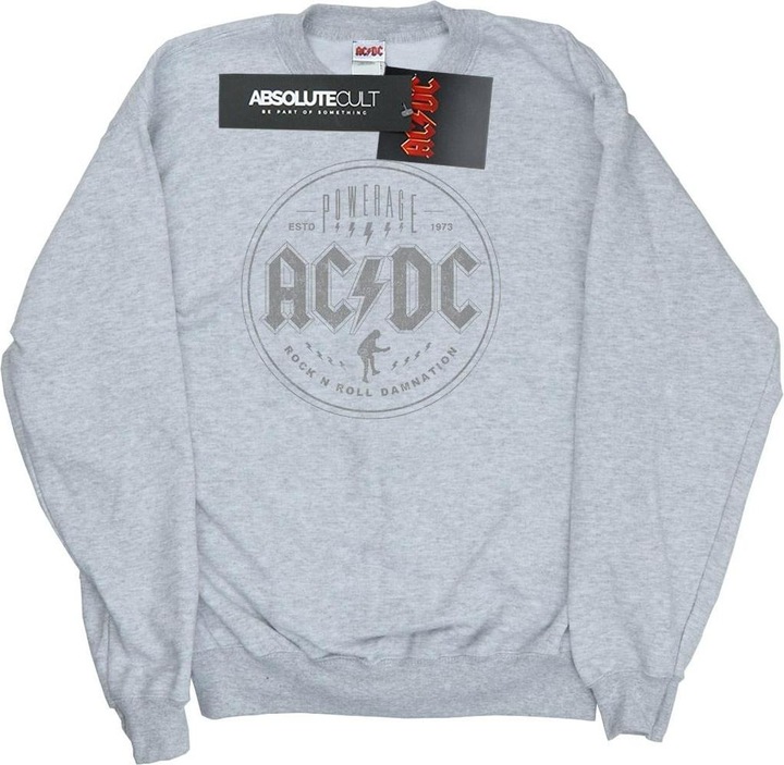 Produktbild AC/DC Rock N Roll Damnation Schwarz Baumwolle Sweatshirt (S)